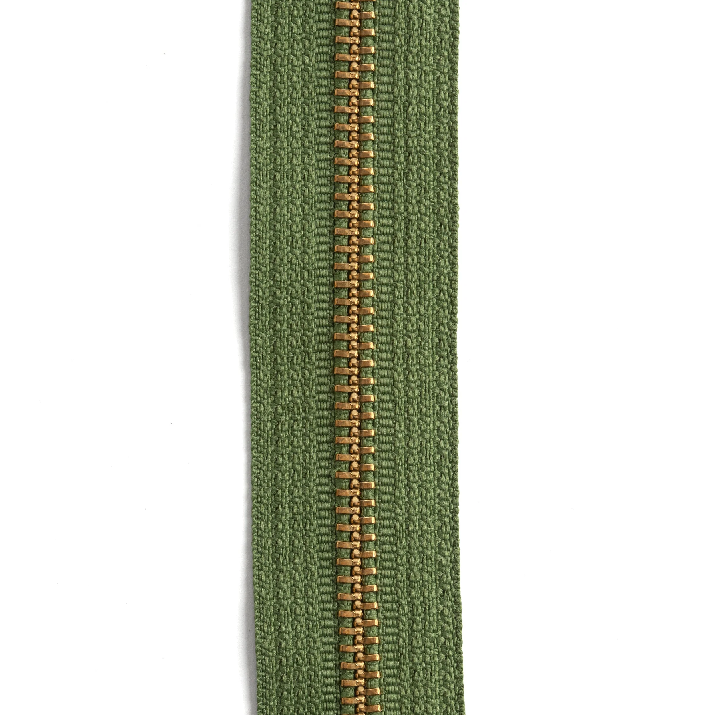 YKK #5 Brass Zipper Tape 6 ft. (1.8 m) - Image 5