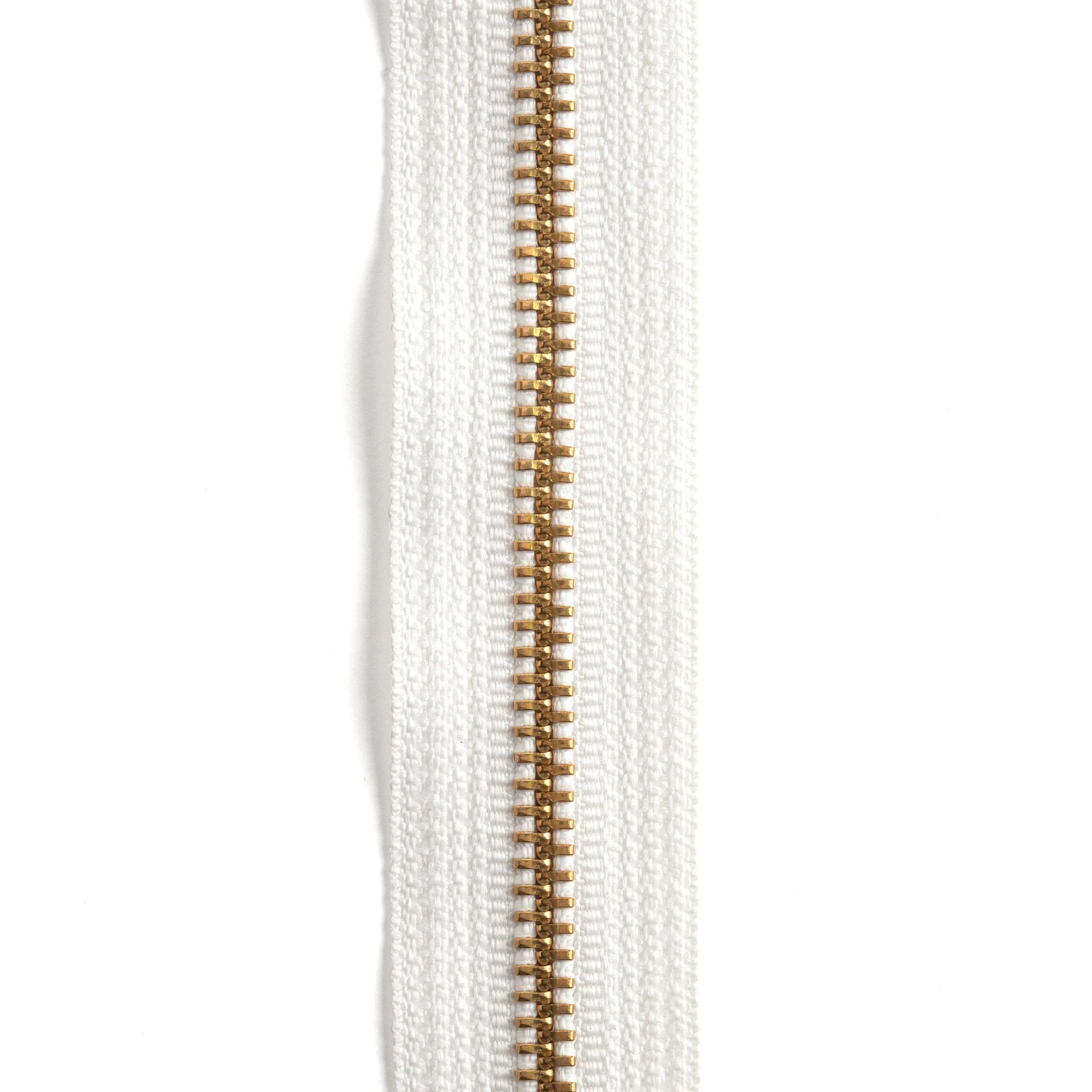 YKK #5 Brass Zipper Tape 6 ft. (1.8 m) - Image 6