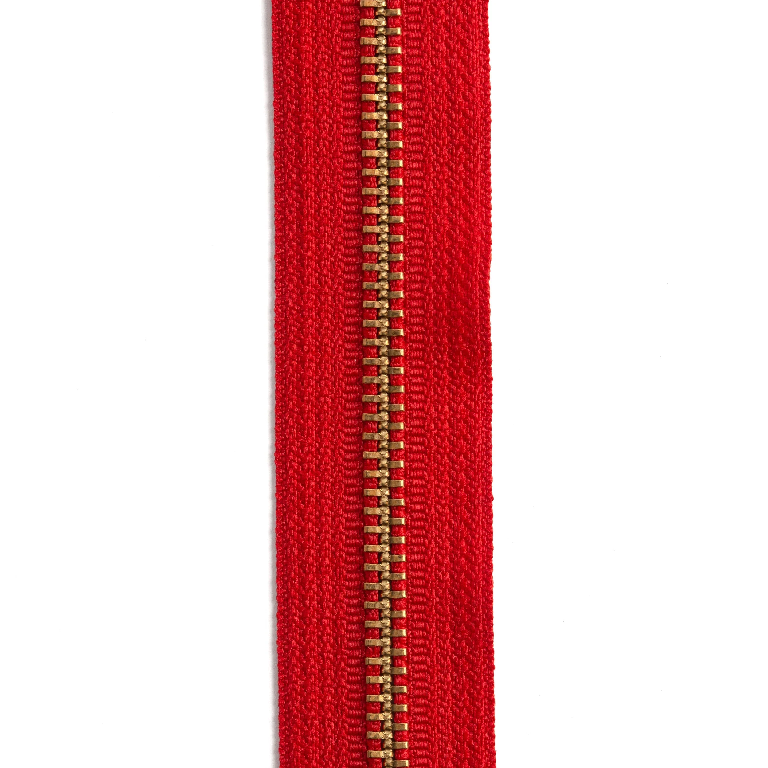 YKK #5 Brass Zipper Tape 6 ft. (1.8 m) - Image 9