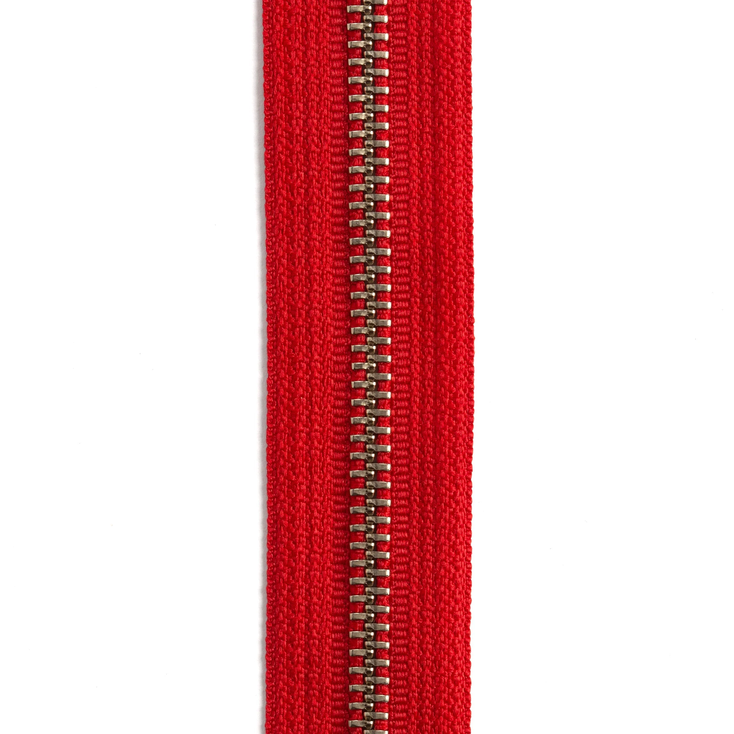 YKK #5 Nickel Plate Zipper Tape 6 ft. (1.8 m) - Image 8