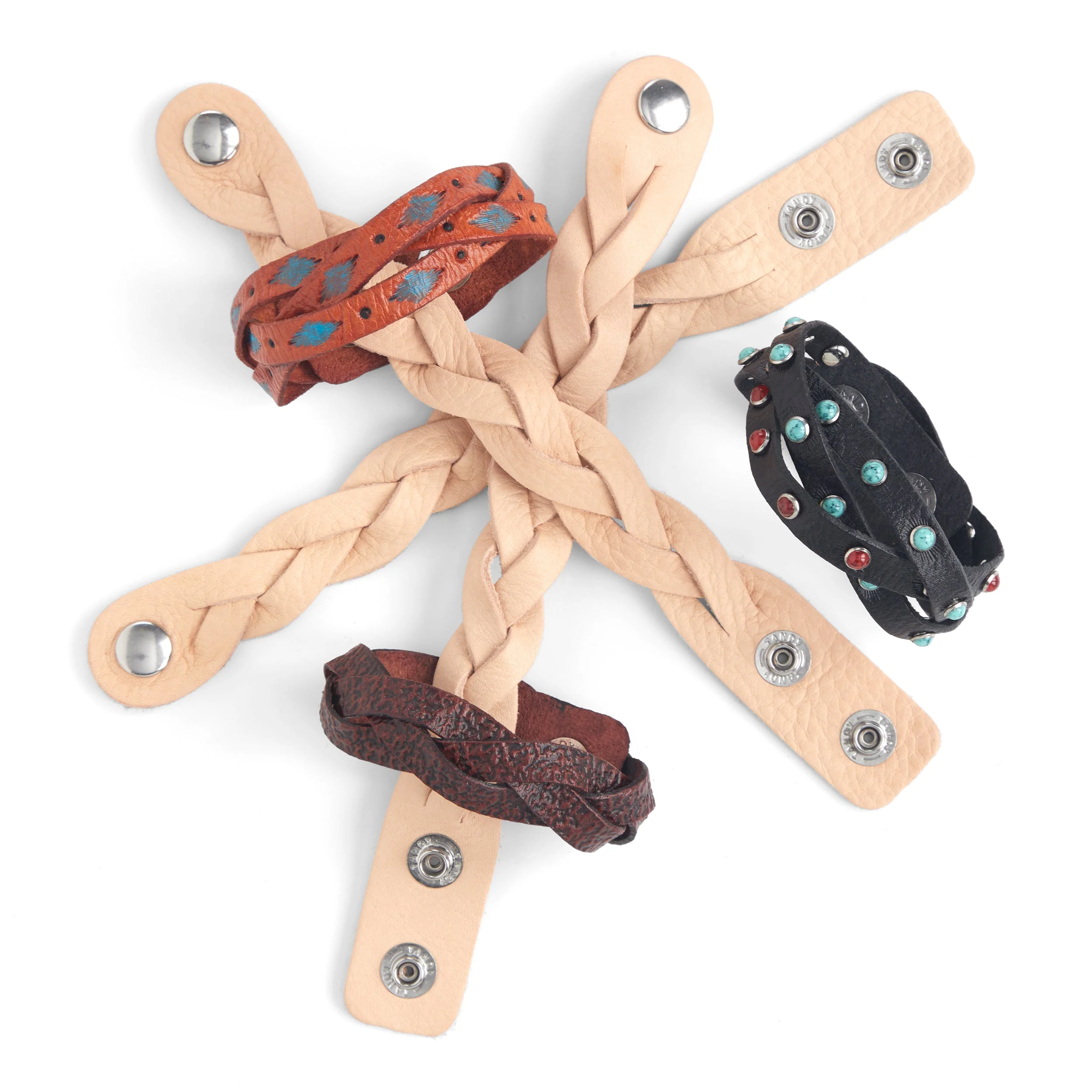 Adjustable Braided Wristband 3 Pack - Image 3