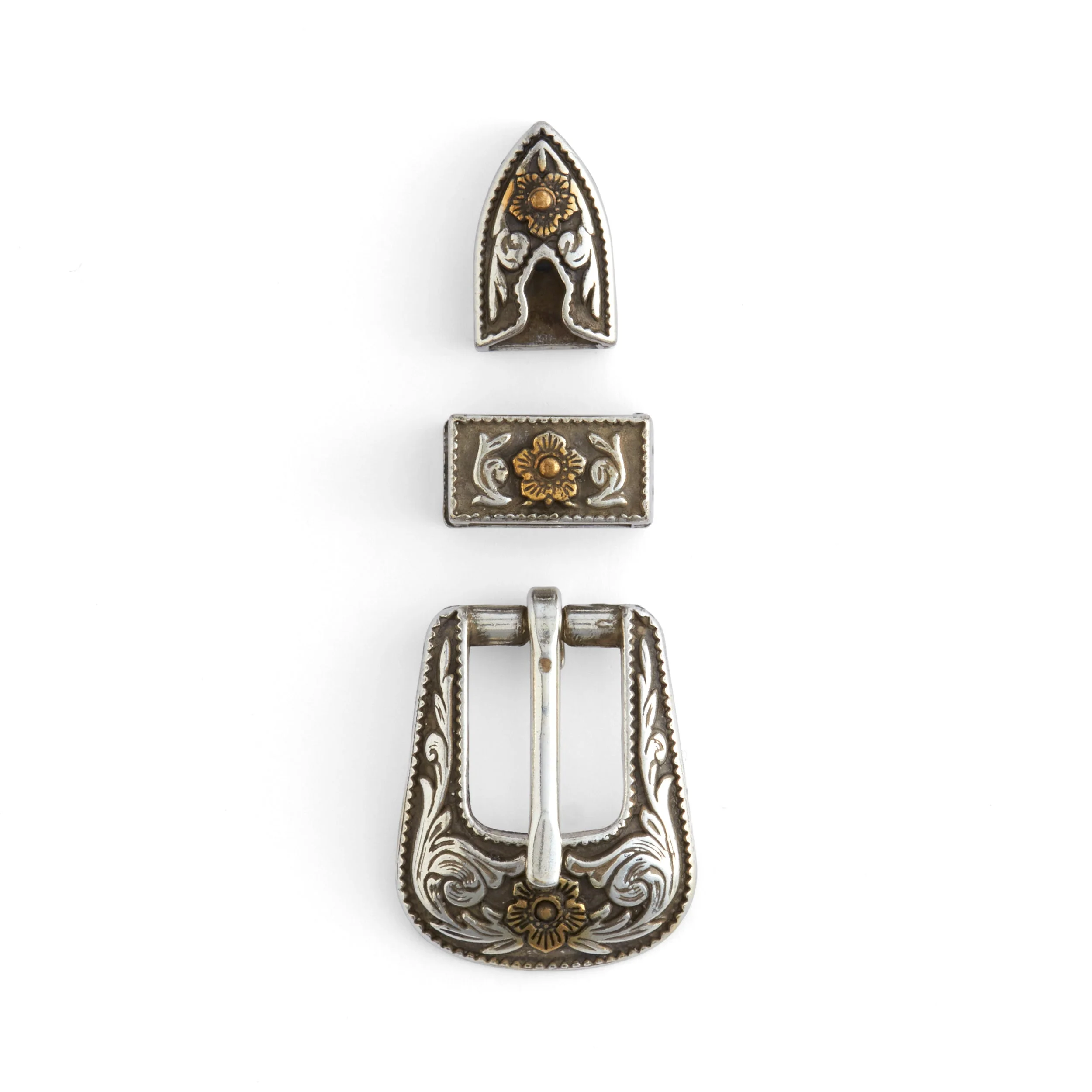 Floral Hatband Buckle Set - Image 6
