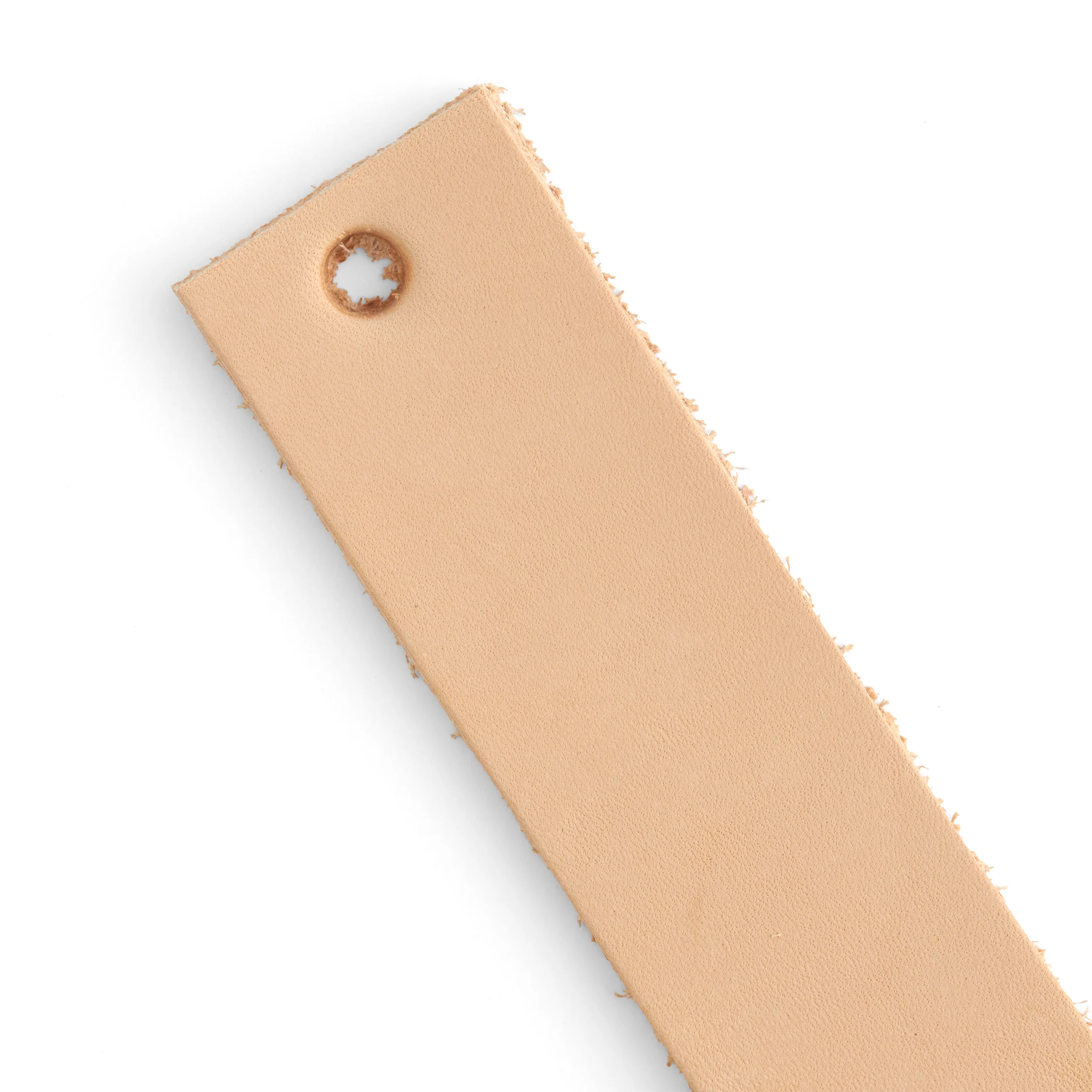 Veg-Tan Cowhide Strip Natural - Image 8
