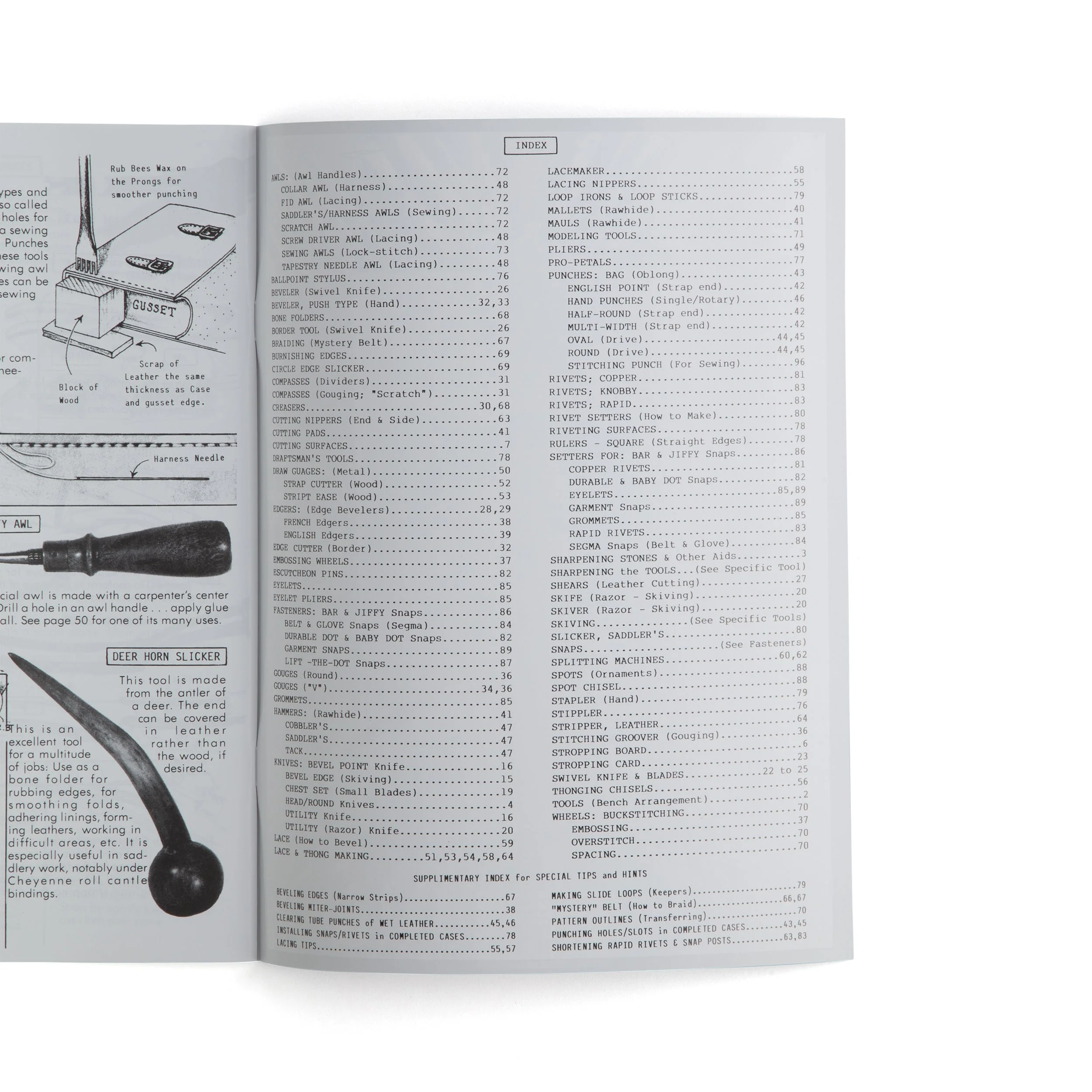 Leathercraft Tools Book - Image 2