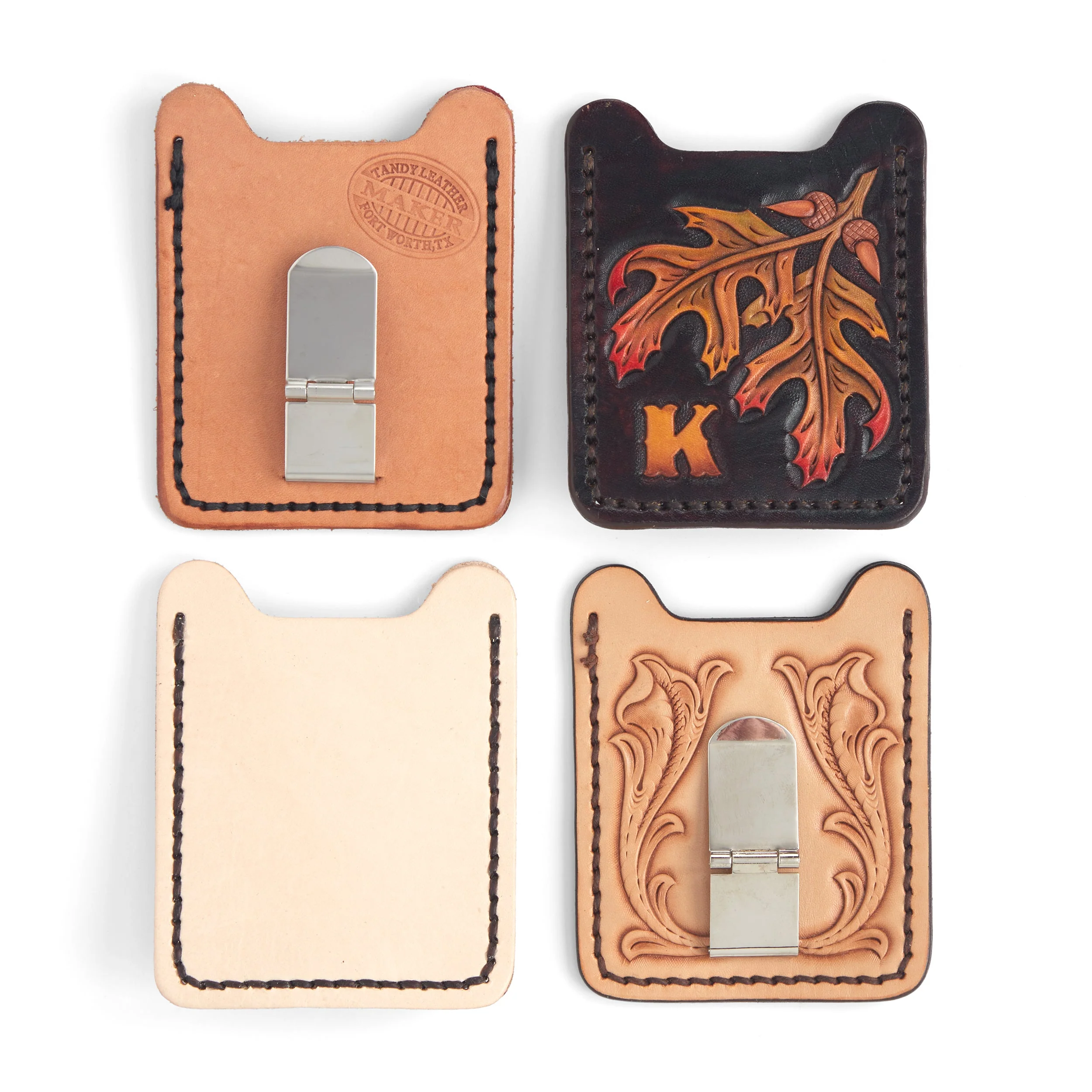 Money Clip & Card Case Leather Pack of 10 - Image 6