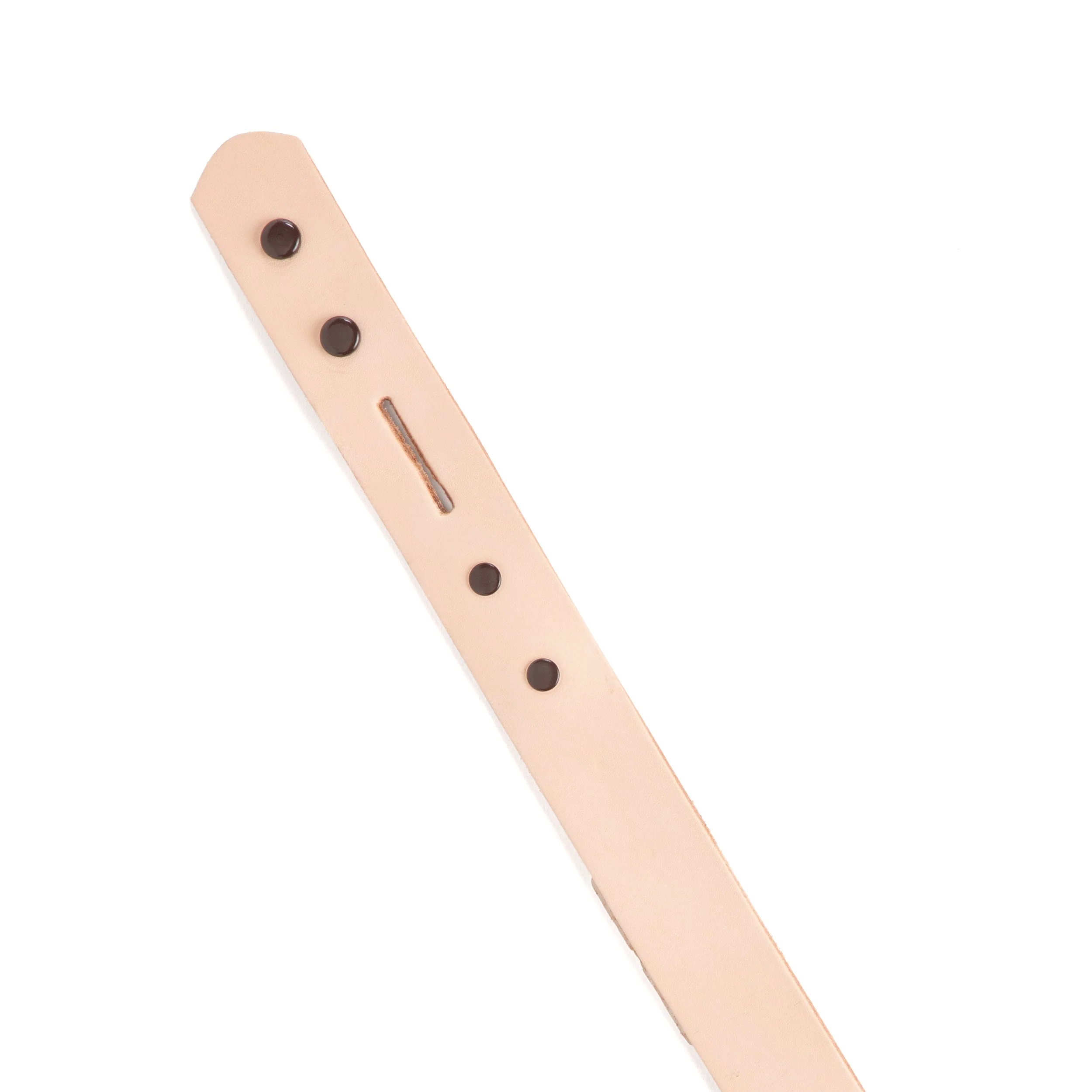 Natural Cowhide Leather Belt Blank - Image 3