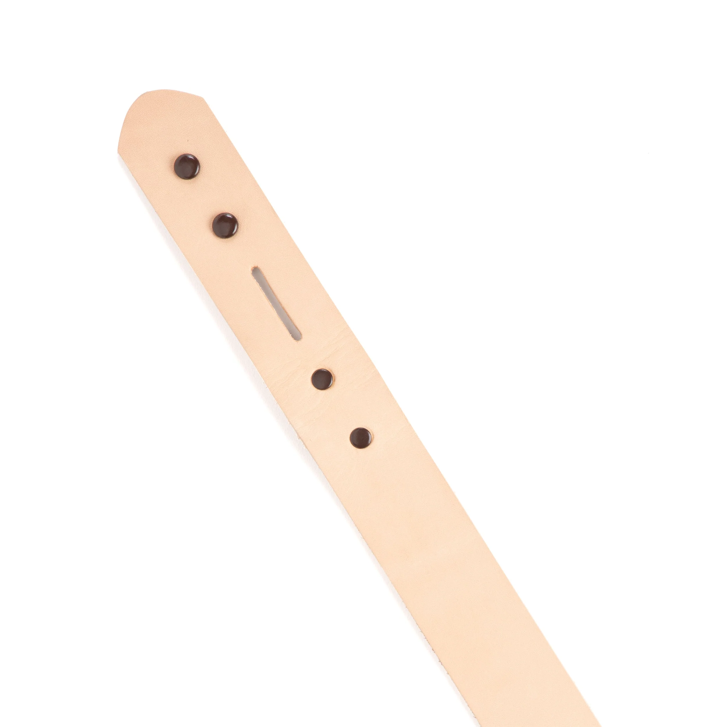 Natural Cowhide Leather Belt Blank - Image 4
