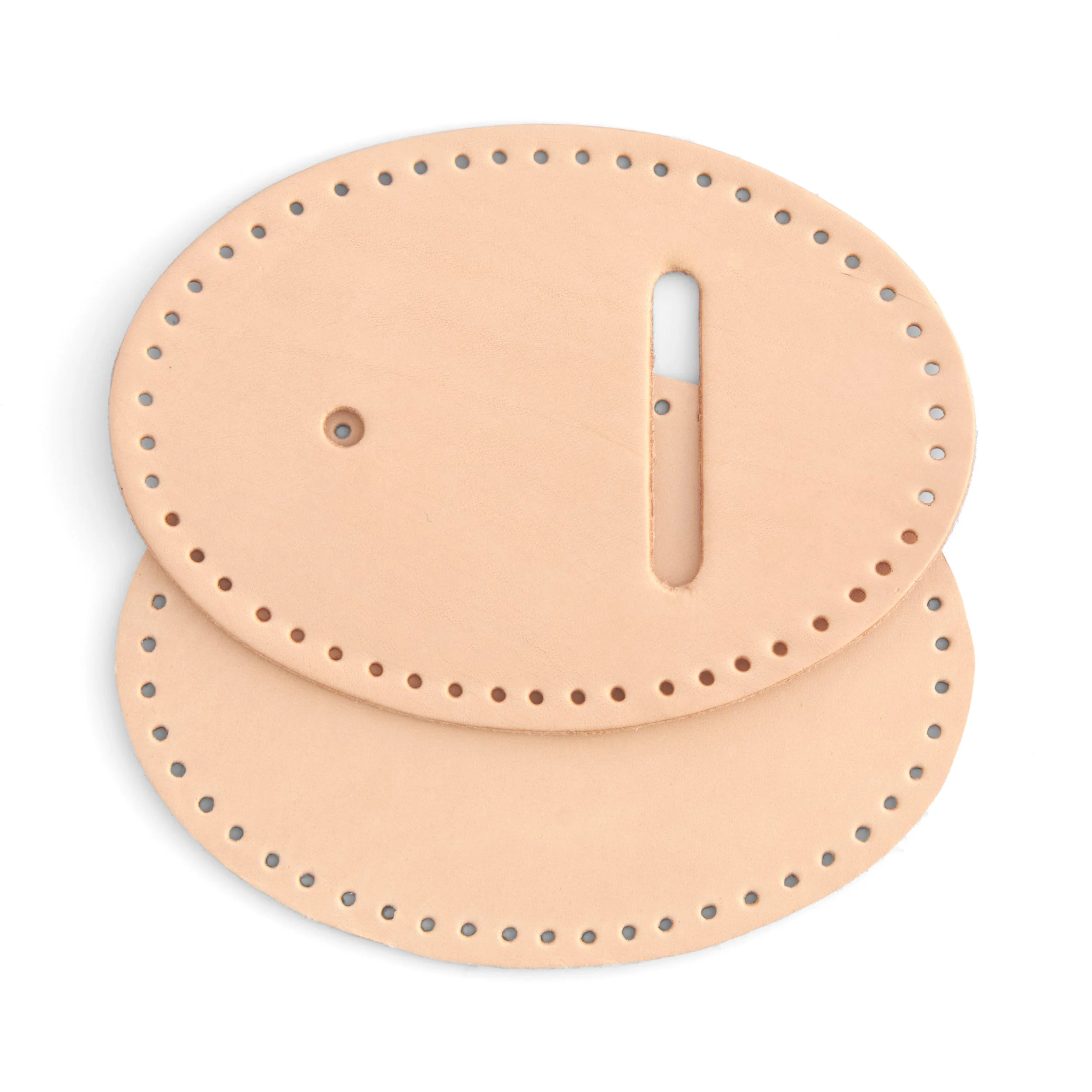 Punched Oval Buckle Leather - Image 3