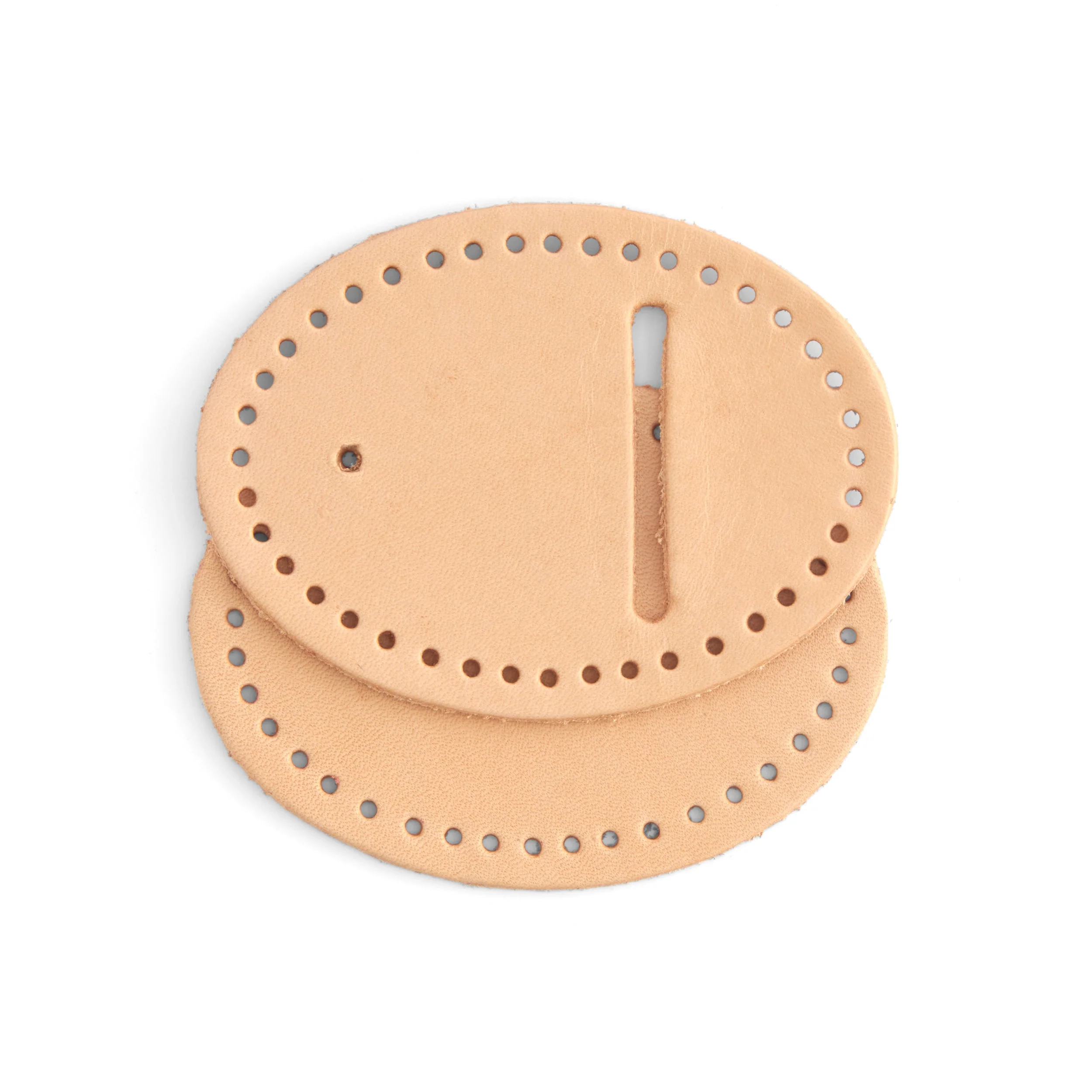 Punched Oval Buckle Leather - Image 4