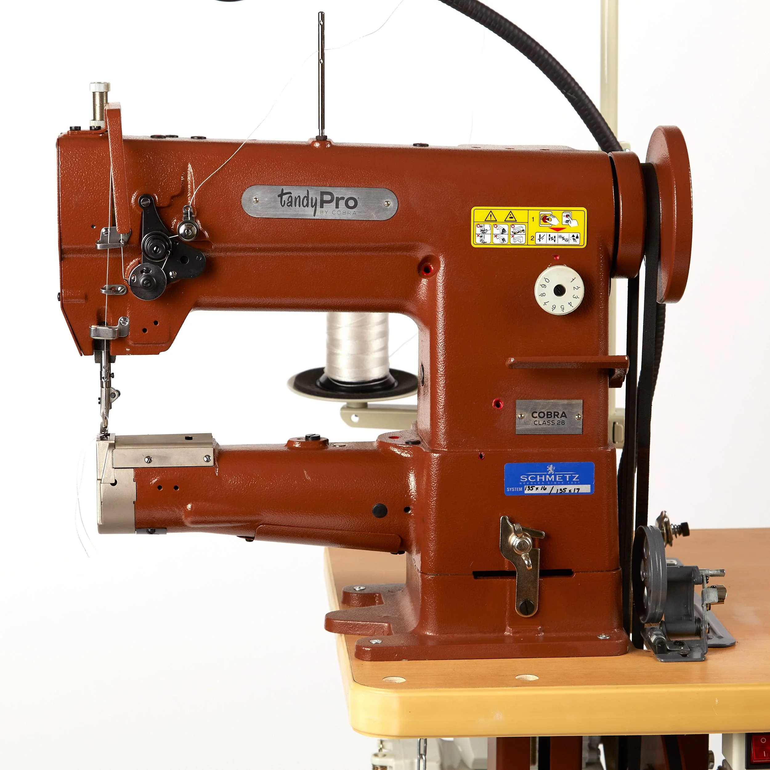 TandyPro® Class 26 Cylinder Arm Sewing Machine - Image 3
